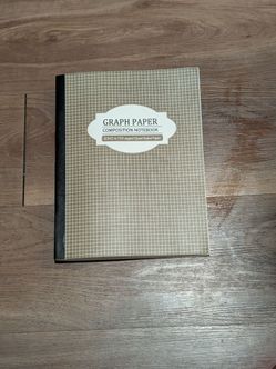 New Graph Paper Composition Notebook Quad Ruled 112 Pages School Supply