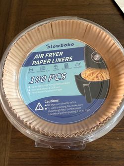 New 100 piece air fryer paper liners
