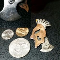 Sterling silver w/ brass/copper pin MPO Manuel Pedro Ortiz Piece