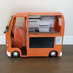 Our Generation OG Grill to Go Food Truck — 18” Doll Playset with 50+ Accessories