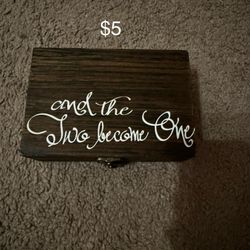 Wedding Ring Box For Ring Bearer