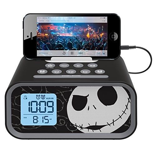 Nightmare Before Christmas Jack Skellington Alarm Clock