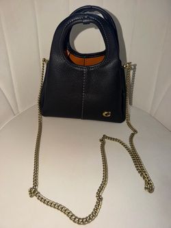 Black handbag