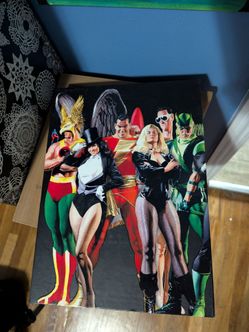 World's Greatest Super-Heroes Paul Dini Alex Ross DC Comics Hardcover Slipcase