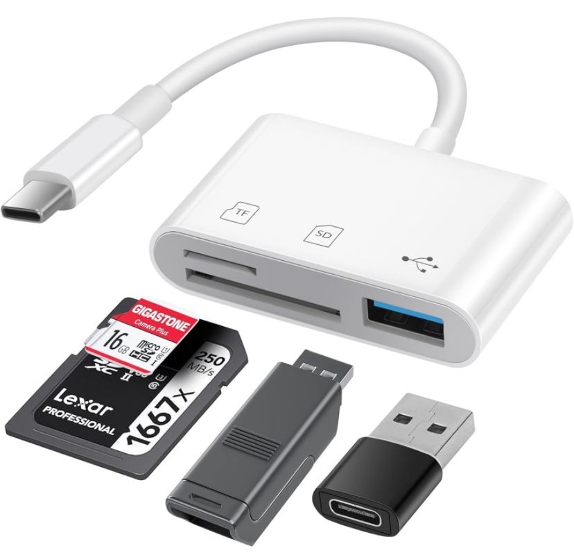 USB C SD Card Reader