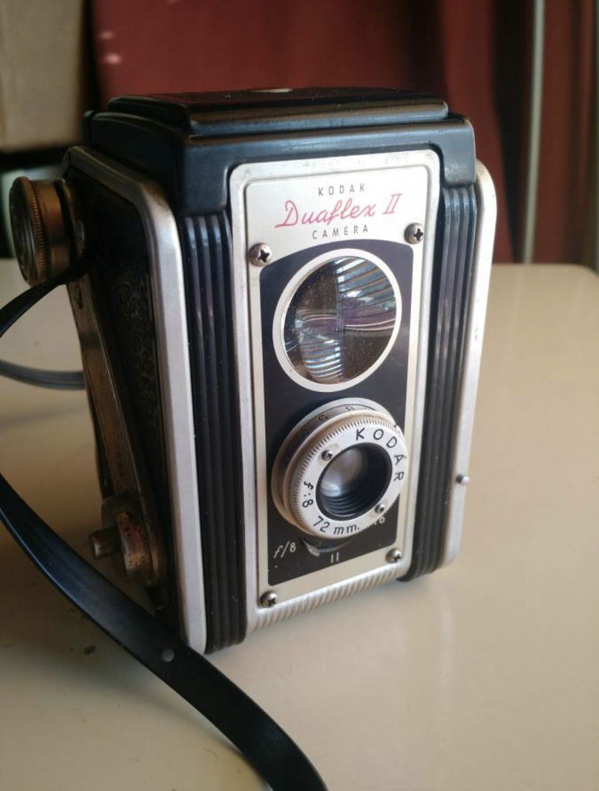1950's Kodak Duaflex II Camera + Flash