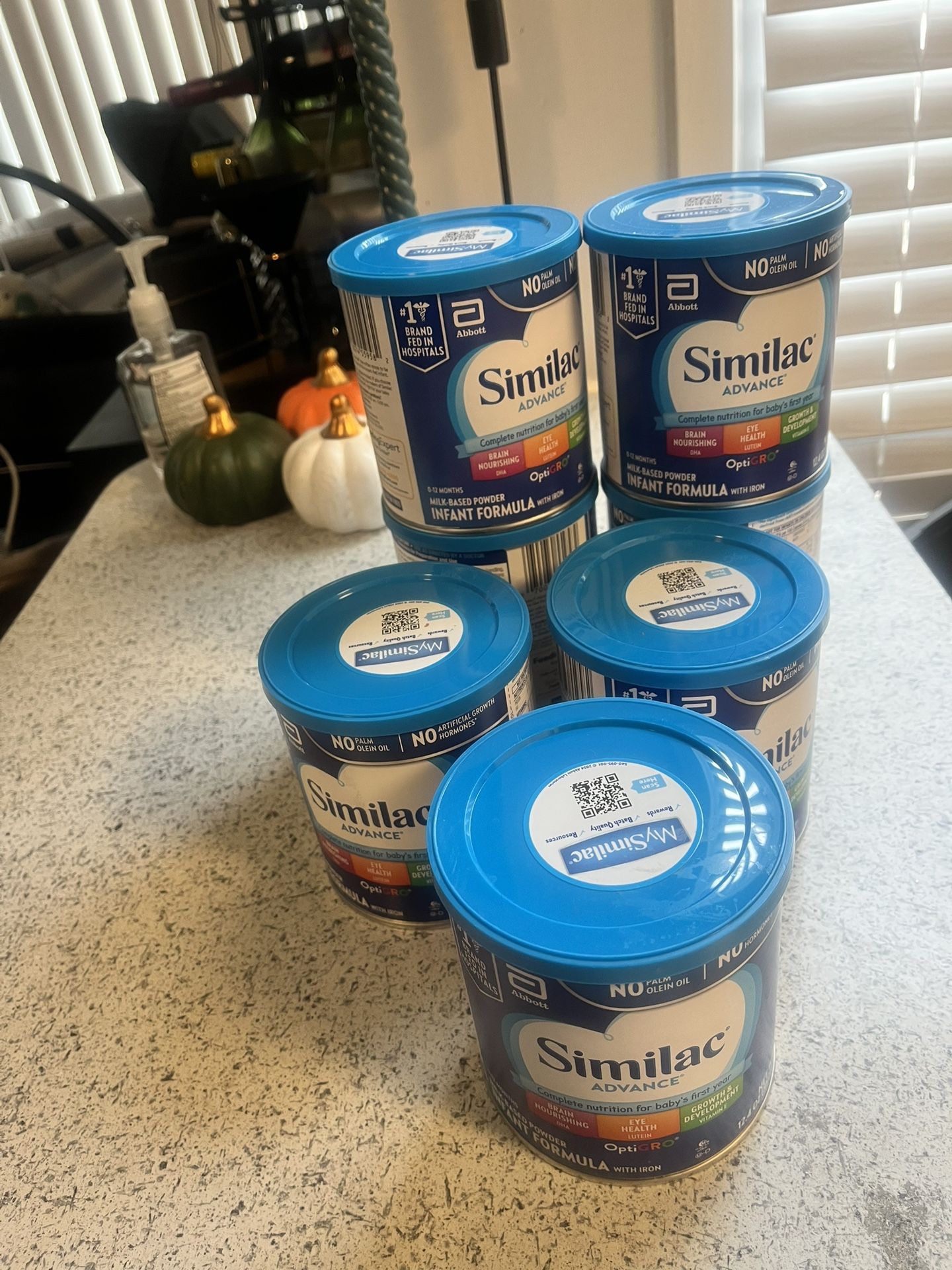 (7) Similac Advance 