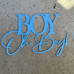 Baby Shower Or Room Sign