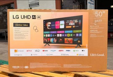 50ua77 50” Lg smart 4k led Uhd tv