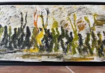 Purvis Young Oil Painting