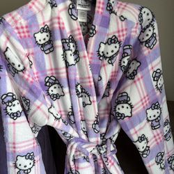 Hello Kitty pjs and robe