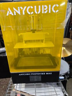 Anycubics photon m3 max 100$