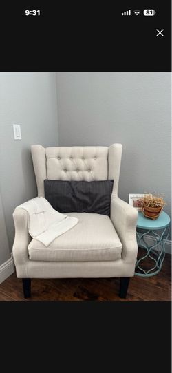 Chair and side table