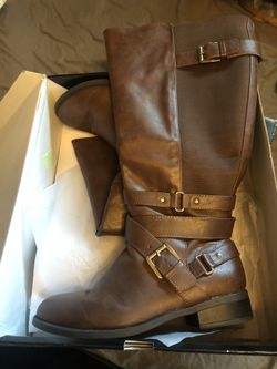 torrid boots- brown