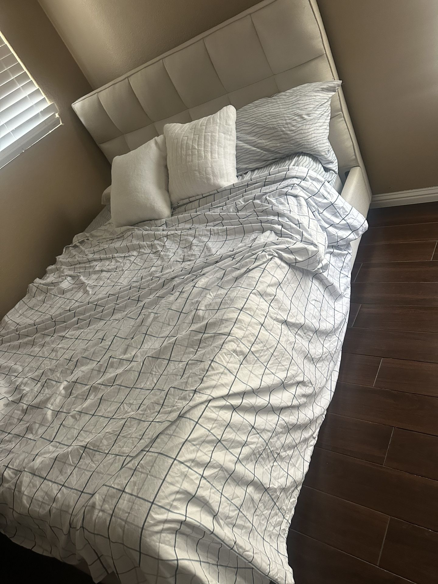 Bed, Mattress, Swivel Chair And Mirror $300 Total!!!