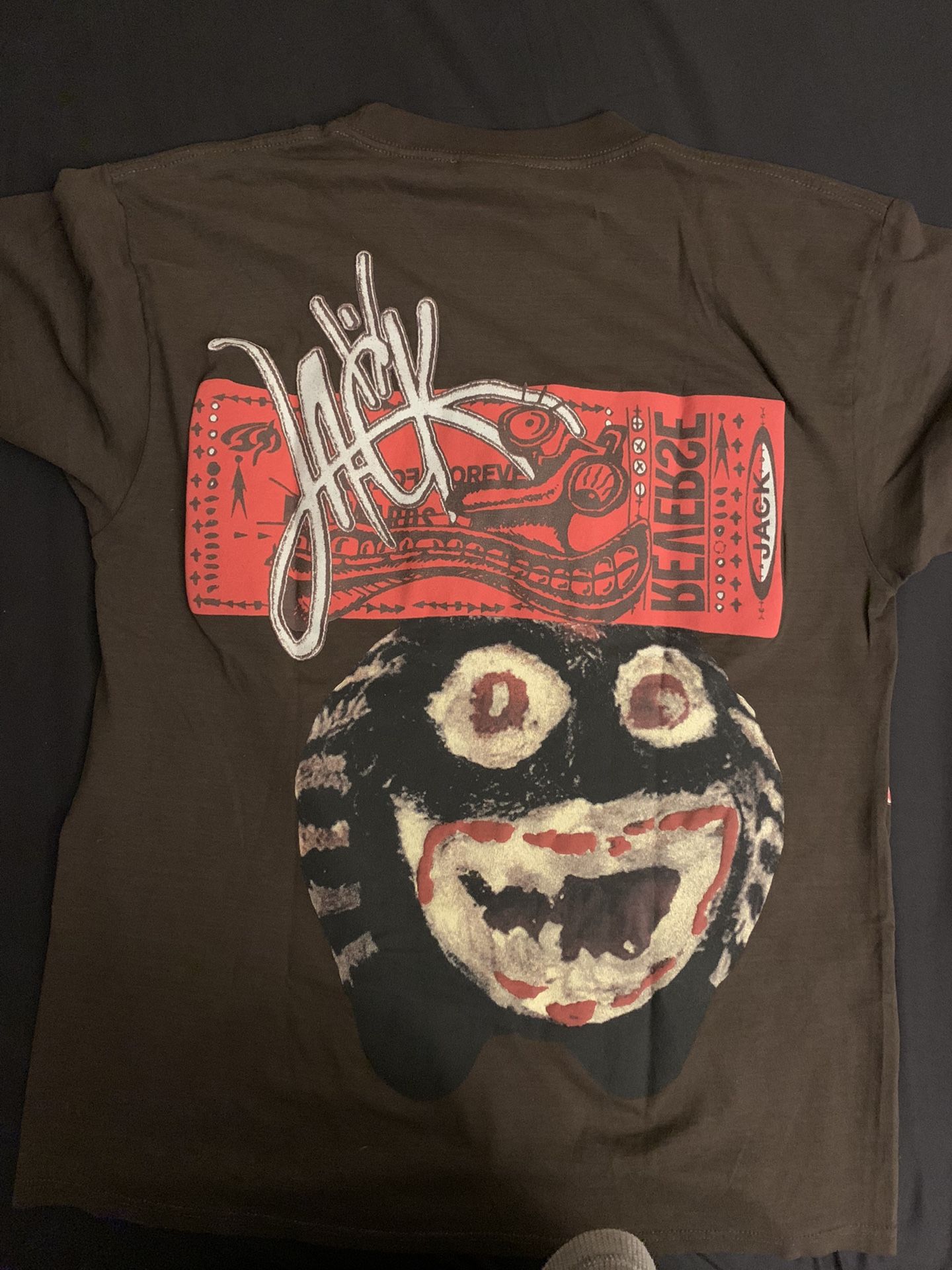 Travis Scott Cactus Jack 'Never Backward' Shirt
