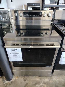 LG electric range stove