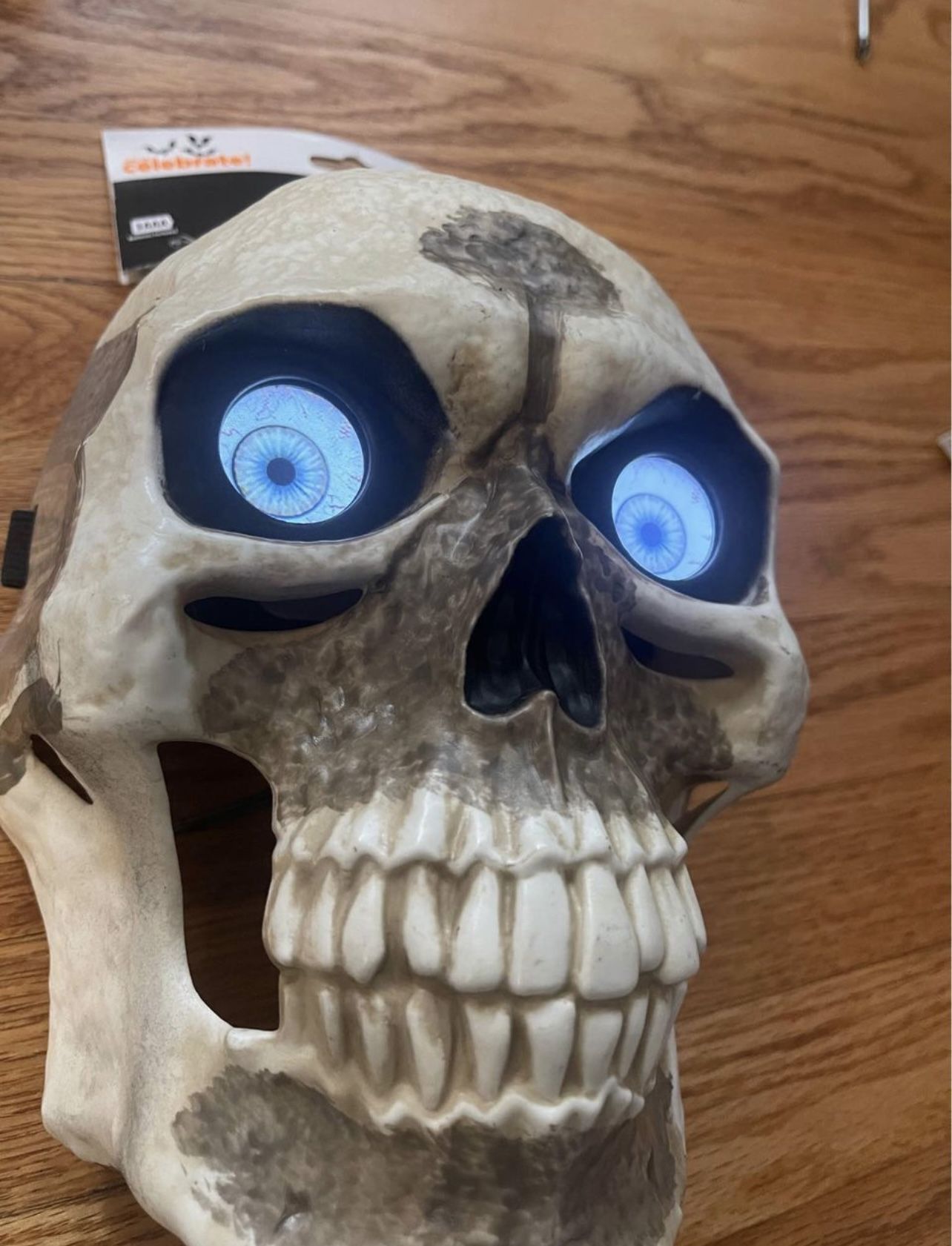 New Led Skull skeleton Mask  / Halloween Decorations / Costumes