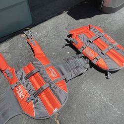 Two Doggie Life Jackets
