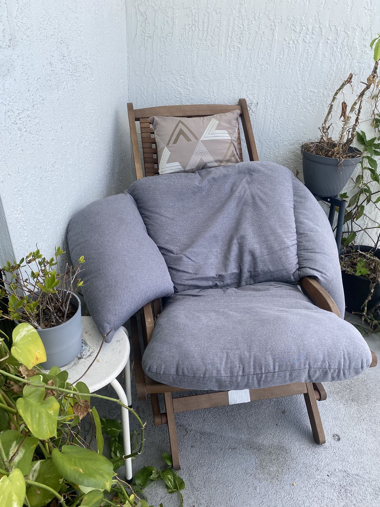 Patio Chair With Cushion