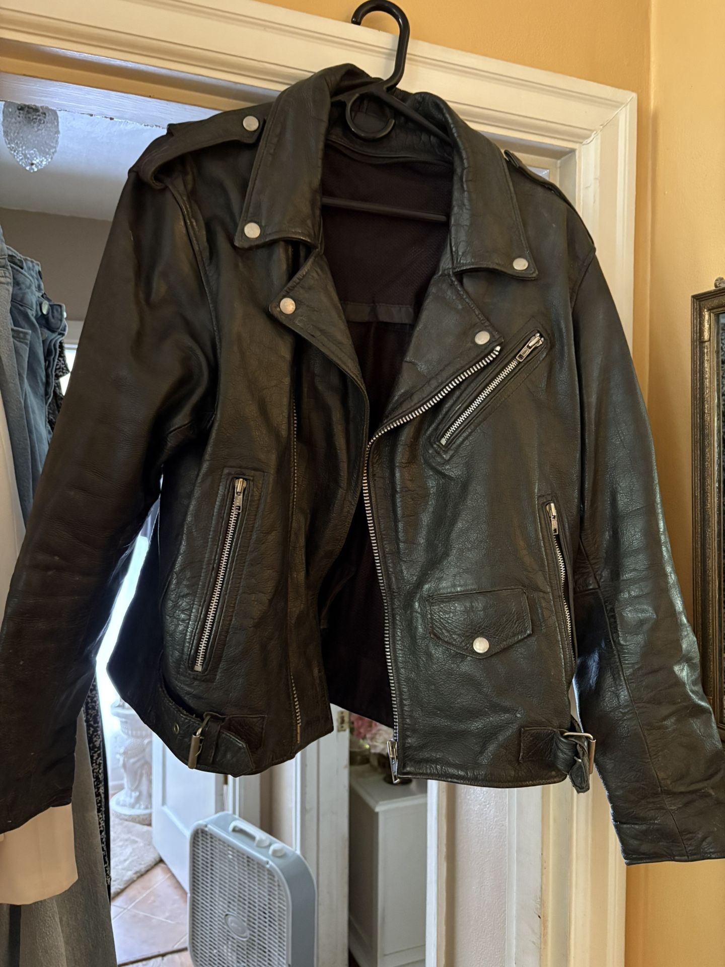 Leather Biker Jacket