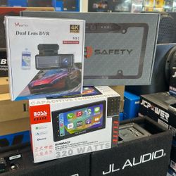 Package Deal Dash Camera, Backup Camera And Elite Touchscreen Stereo