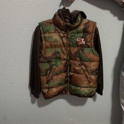 Big boys Jordan jacket Size Medium 10/12