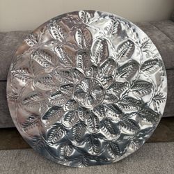 Beautiful Metal Etched Wall Hanging