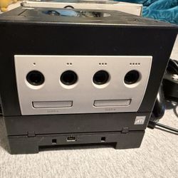 Gamecube Console With Gameboy Player