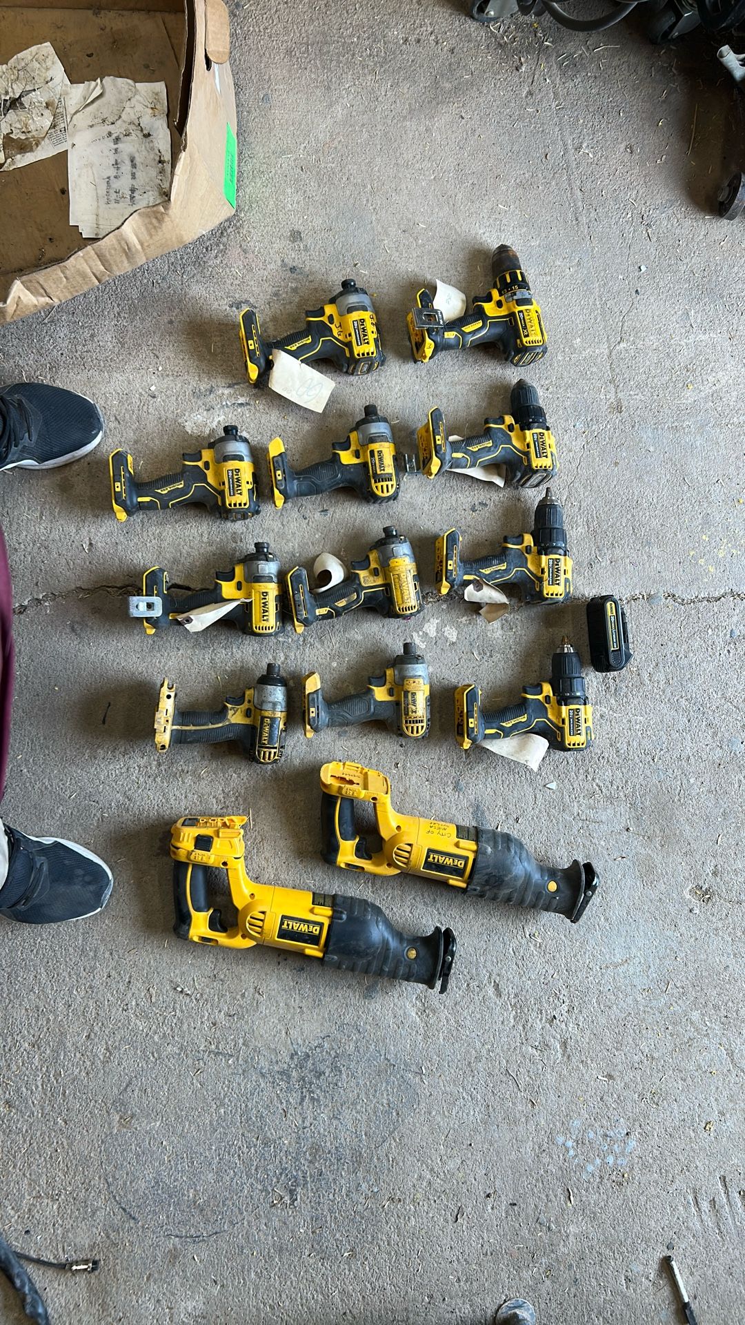 Dewalt Tools and Battery
