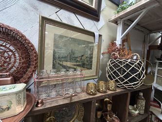 Antique Frame and Print