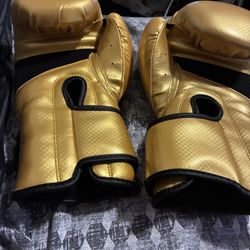 Gold Boxing Gloves