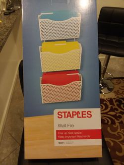 Staples Brand Wall File