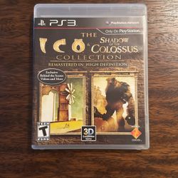 PS3 The I I And Shadow Of The Colossus Collection 