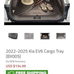2022-2025 Kia EV6 Cargo Tray