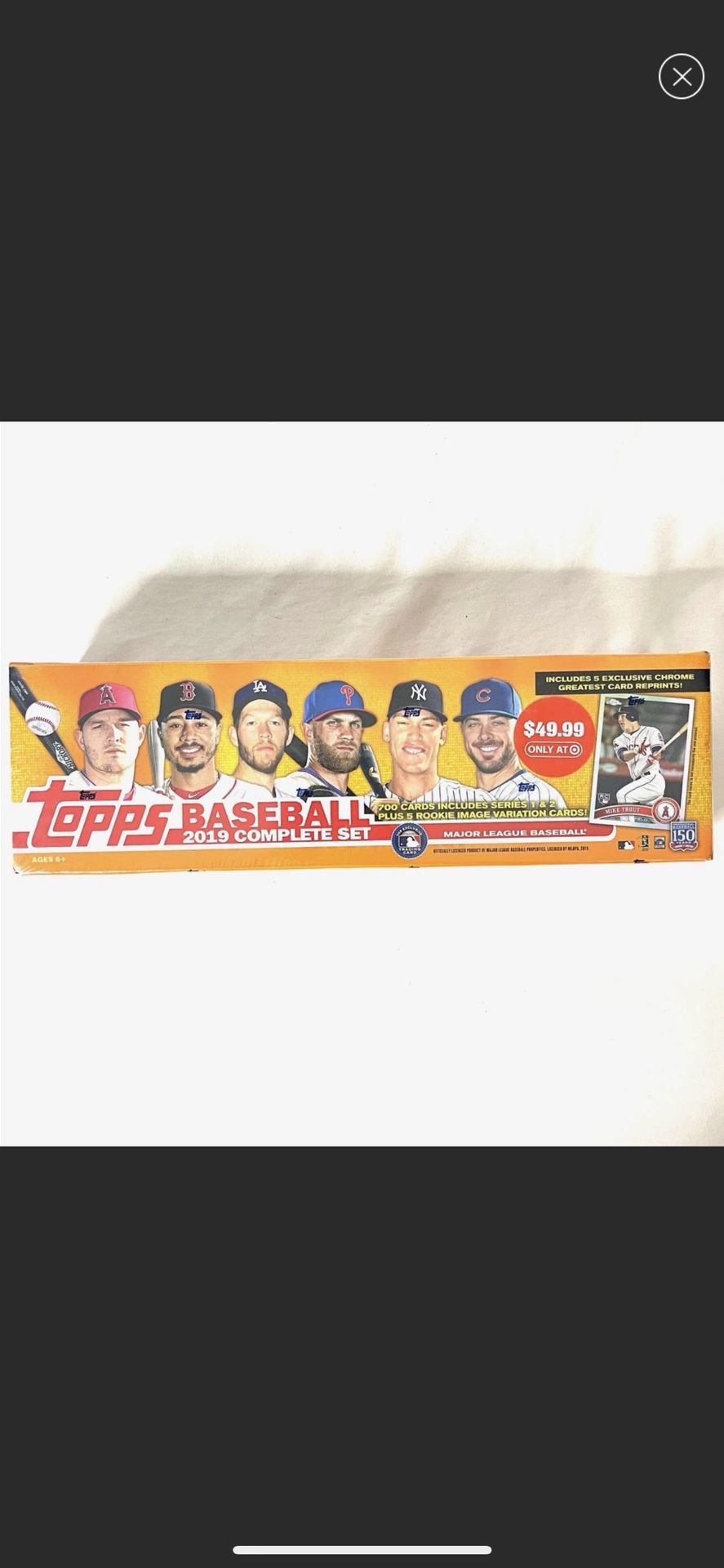 2019 Topps Baseball Complete Set Factory Sealed Box NEW