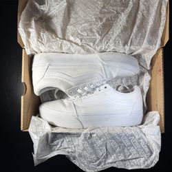 Vans Ward Platform (Women’s 8.5) - White 