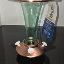Mid-century hummingbird feeder 