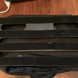 Pedal Board With Carrying Case 