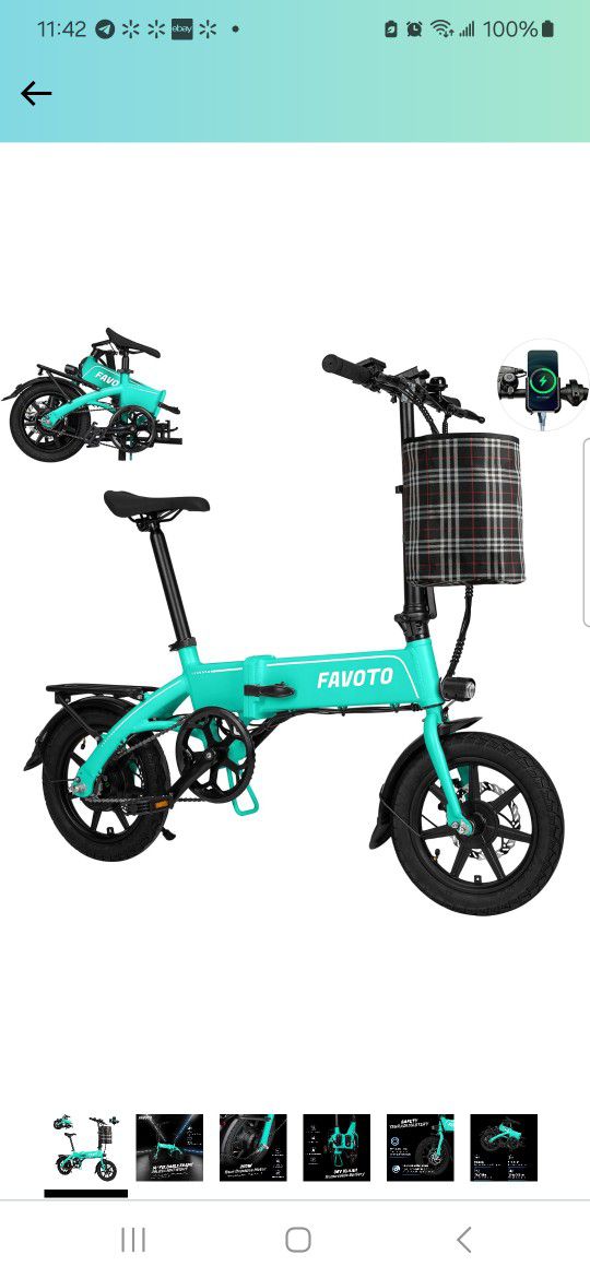 Electric Bicycle 14inch 