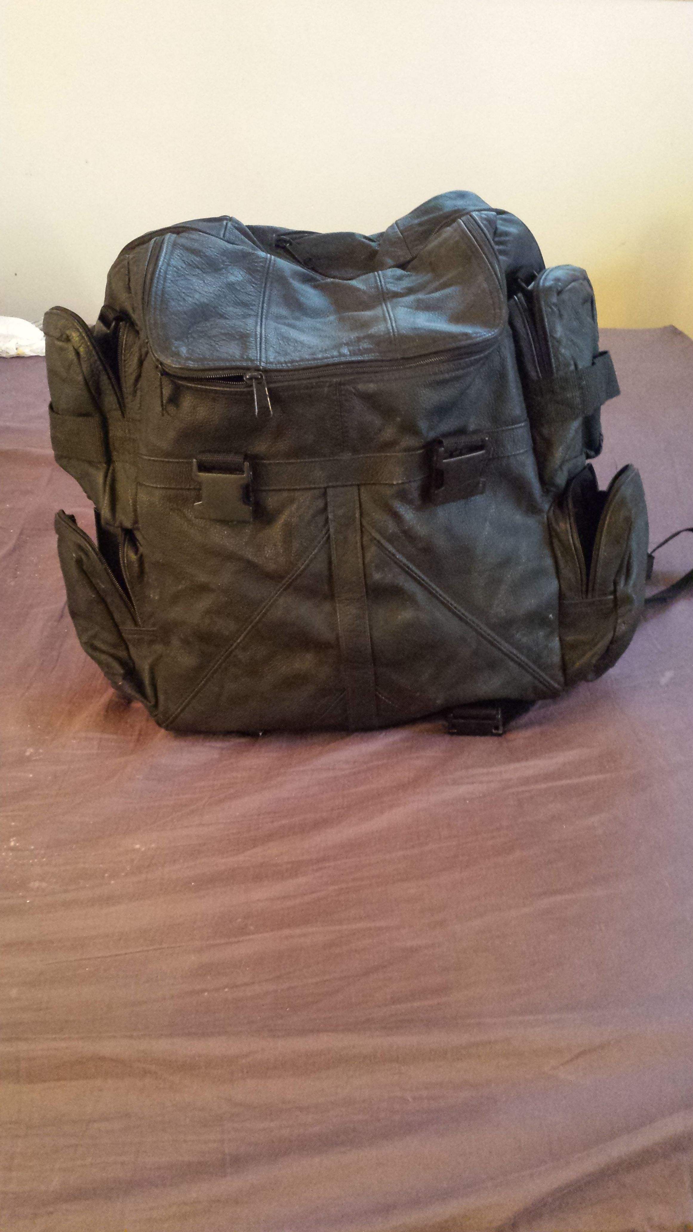 Harley Davidson Leather Saddlebag