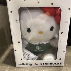 Starbucks Hello Kitty 2025 Plushie / NEW!