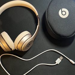 Beats Solo 3 Platinum Gold