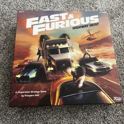 Fast & Furious and Villainous Board Games