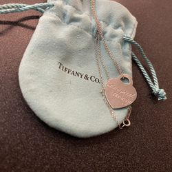 Tiffany Heart Necklace 