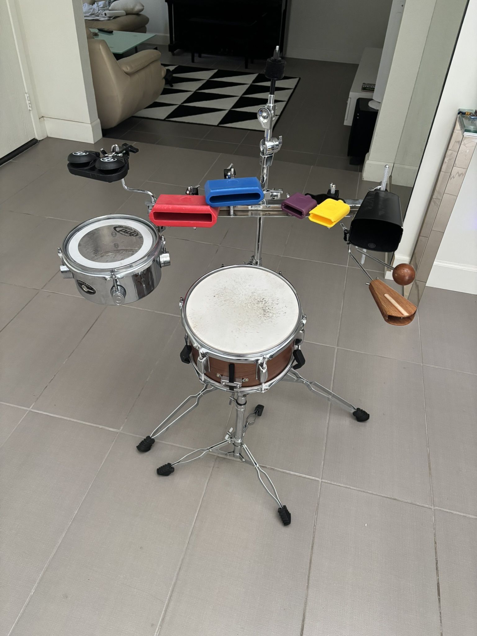 Fully Loaded Latin Percussion Stand