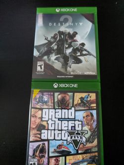 Xbox One GTA V & D2