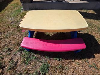 Little Tykes picnic table