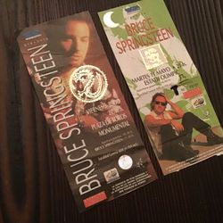 Bruce Springsteen   Original Tickets  1992, 1993.  Barcelona    Olímpic Stadium , Bullring 