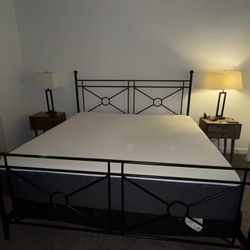 Bed Frame With Box spring 